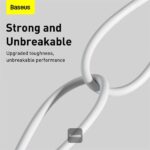 کابل بیسوس 1 متری USB-A به ip مدل Superior Fast Charging