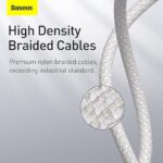 کابل 2 متری Type-C به iphone بیسوس مدل High Density