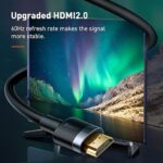 کابل 2 متری HDMI بیسوس مدل Cafule 4K Cable