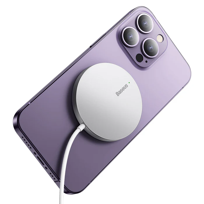 شارژر وایرلس 15 وات بیسوس – مدل Simple Mini3