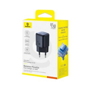 baseus picogo gan ultra mini usb c 45w power adapter black 300x300 - فروشگاه لوازم جانبی فستل - Fastel