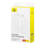 کابل 2 متری Type-C به Type-C بیسوس100 وات مدل Superior Series 2